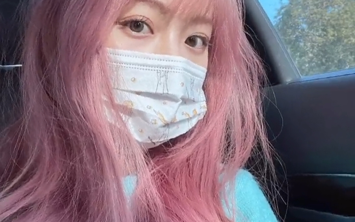 粉色挑战/非常显白的樱粉色头发