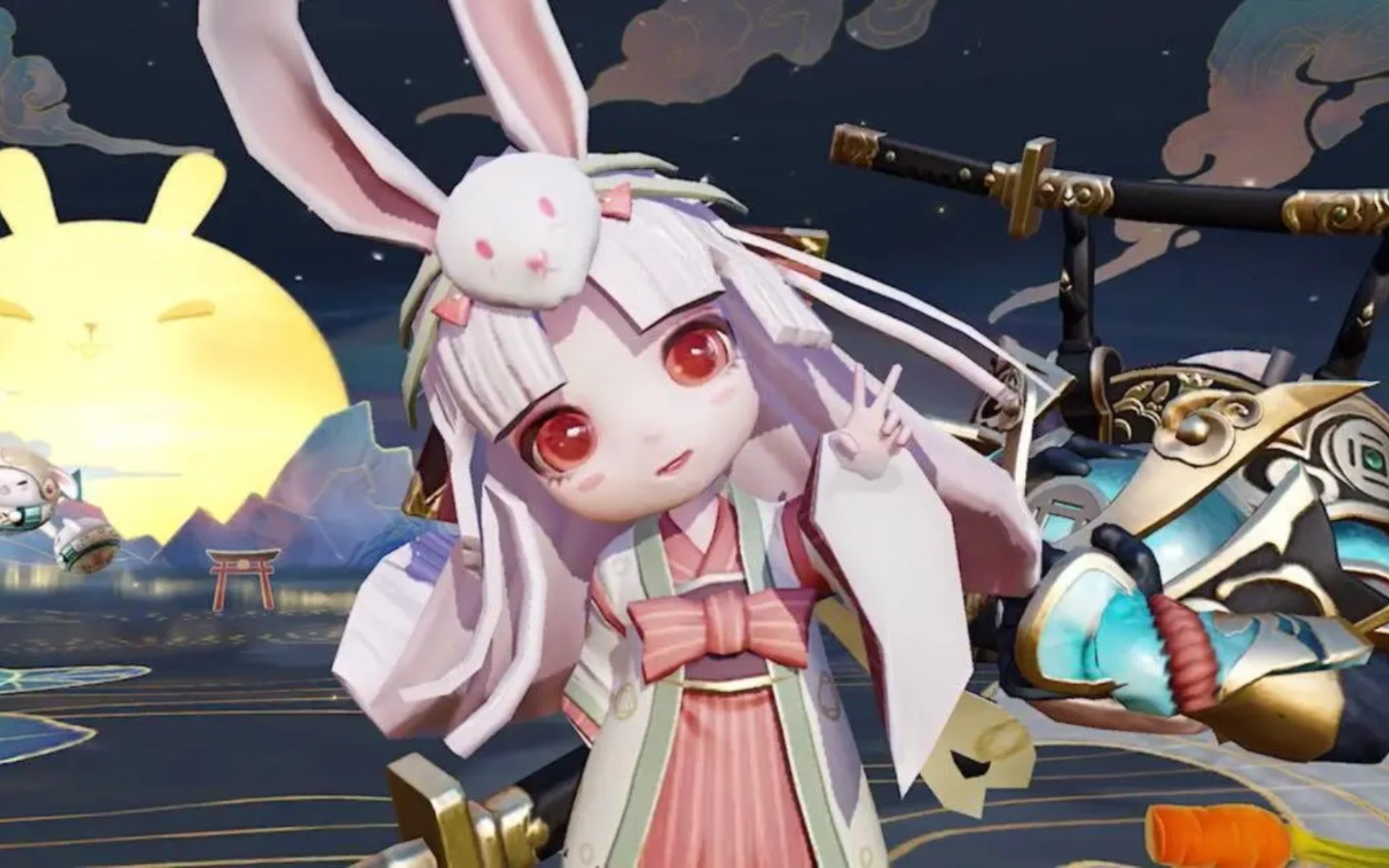 『决战平安京』物种入侵之山兔上单,但是京极决战