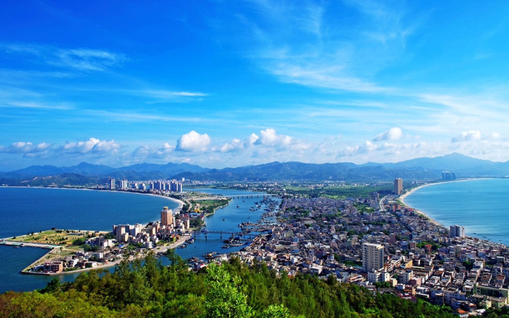 惠州双月湾航拍