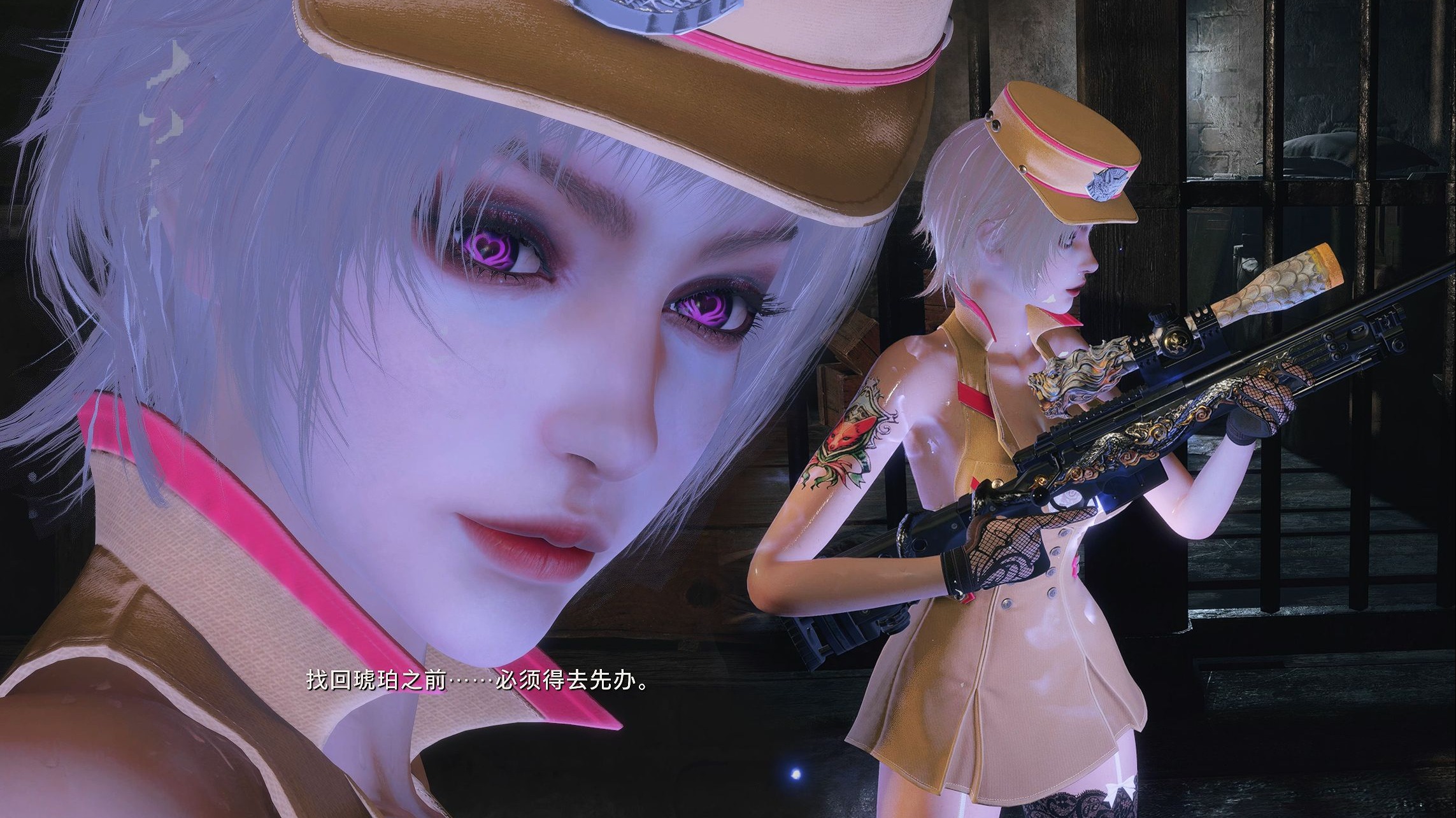 《生化危机4重制版》cf 灵狐者 高清重置还原 角色mod 展示