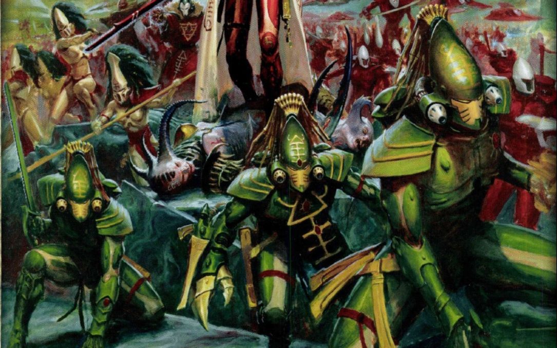 【战锤机翻科普】艾达灵族历史科普2_哔哩哔哩 (゜-゜)つロ 干杯