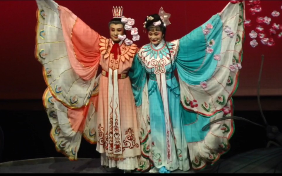 30江苏紫金大剧院 李敏 张学芬《梁祝》化蝶 谢幕 最后一点点祷墓跳坟