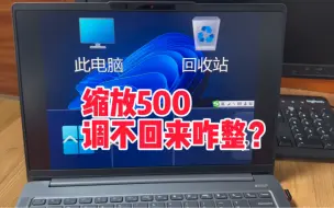 下载视频: 缩放500图标太大怎么调回来？