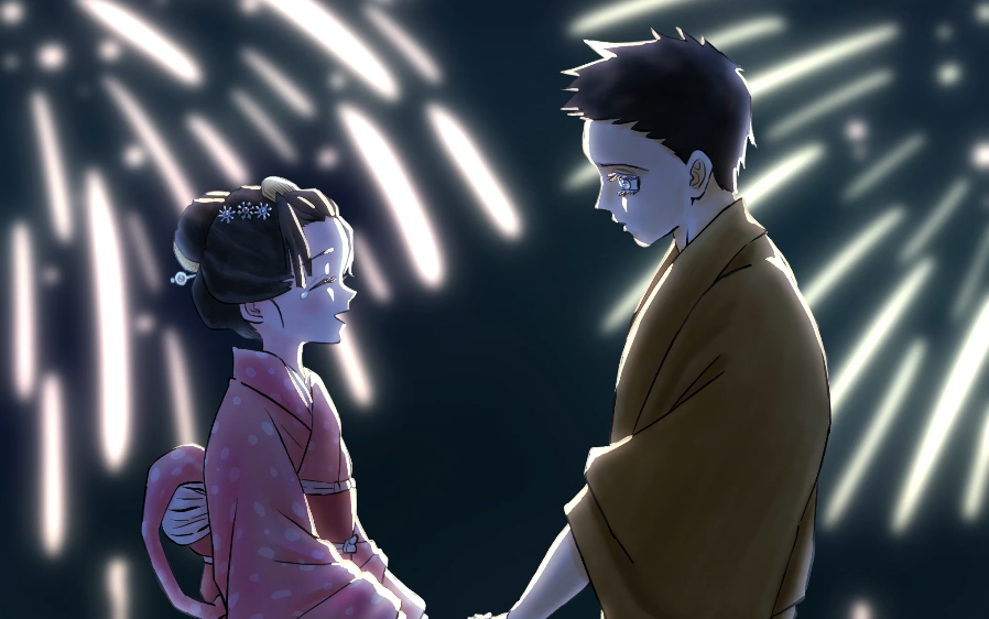 【procreate】狛治和恋雪