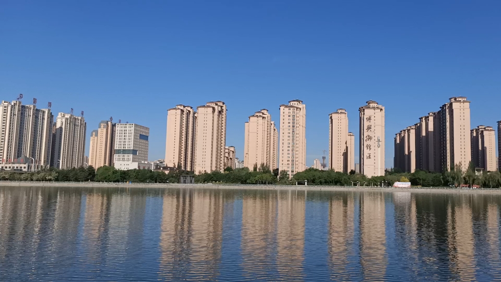 风景很美的大同御河