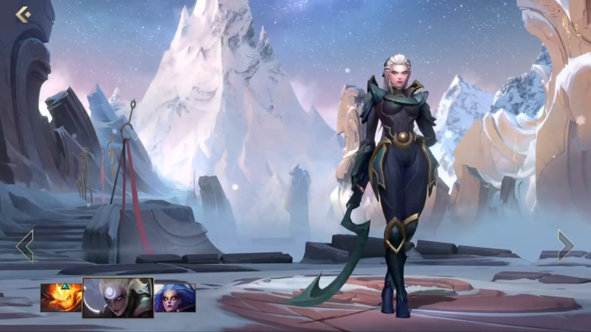 英雄联盟手游:皎月女神·黛安娜皮肤鉴赏!