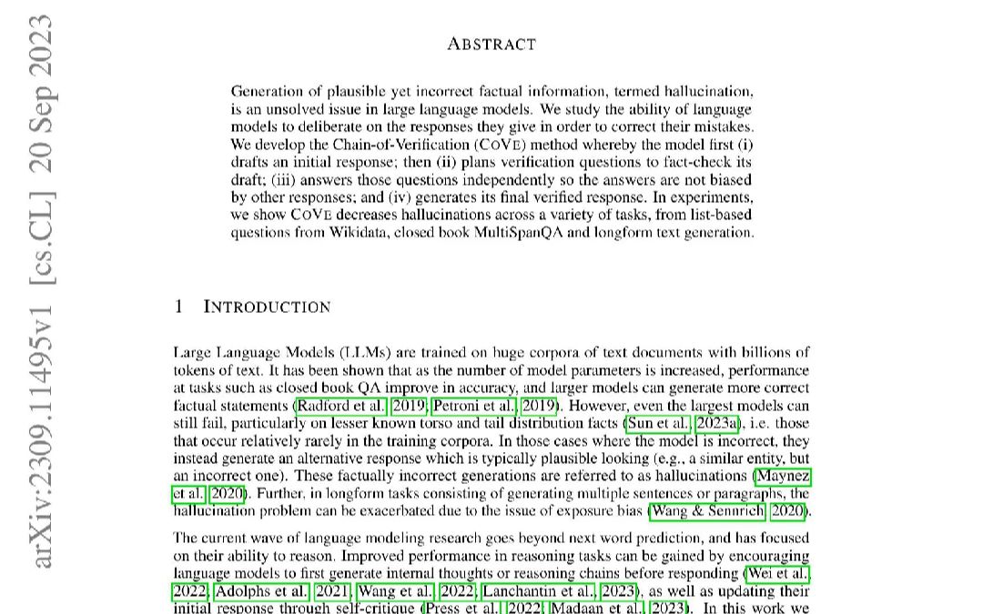验证链减少大型语言模型幻觉问题研究哔哩哔哩bilibili