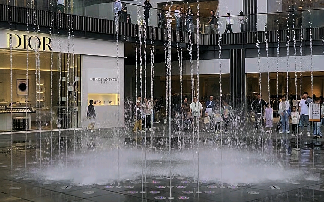 成都太古里音乐喷泉