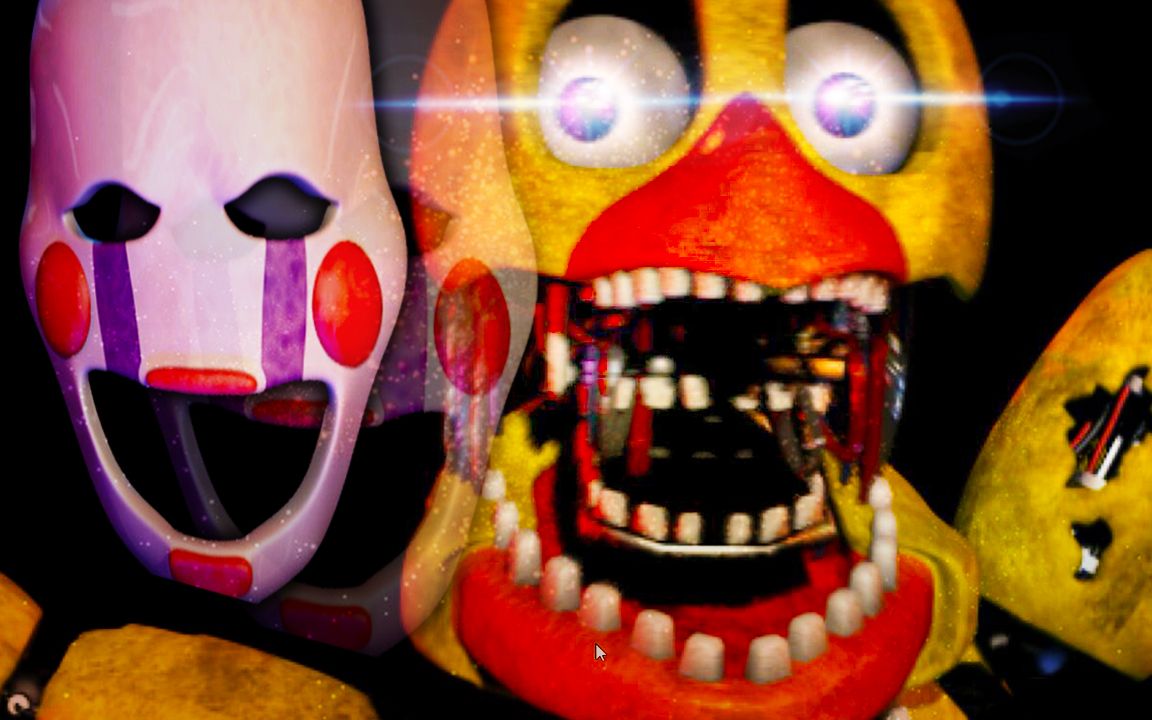 玩具熊小丑傀儡图片