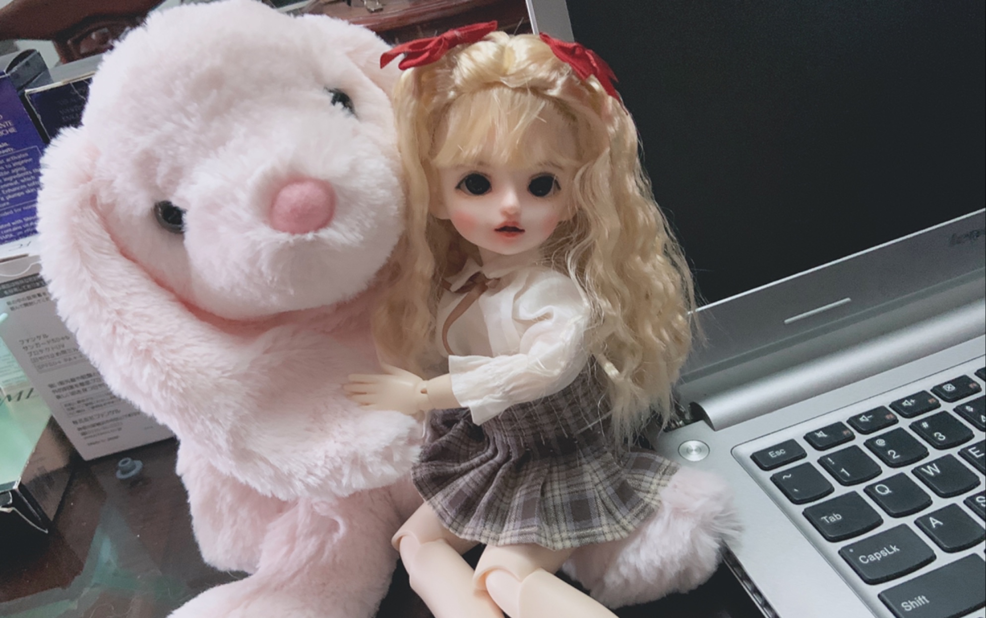 bjd gl柚柚开箱,送我妹妹的生日礼物.