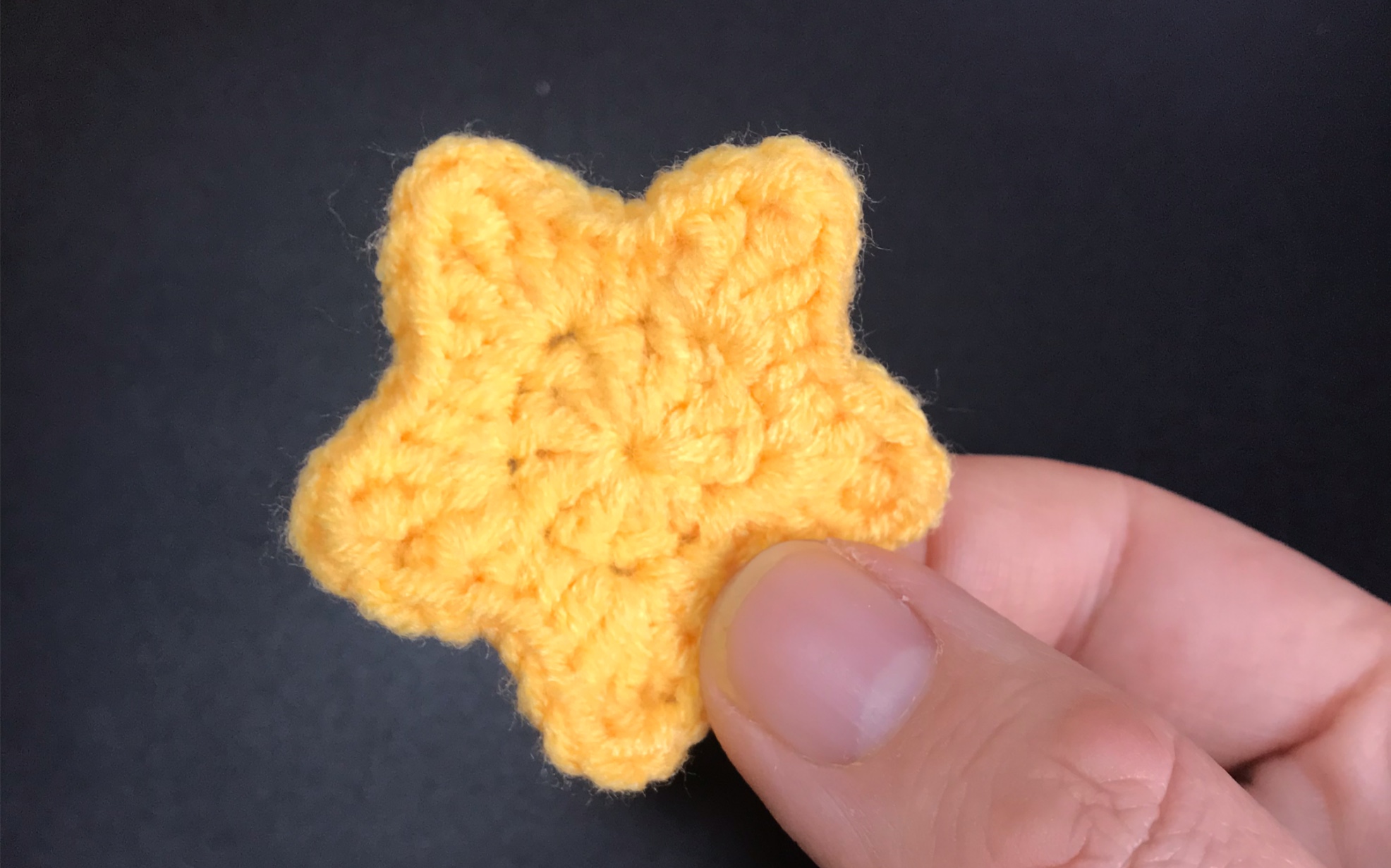 钩针编织小星星五角星新手视频教程