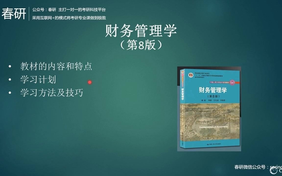 河北大学会计考研复试财务管理学复试考点分析哔哩哔哩bilibili