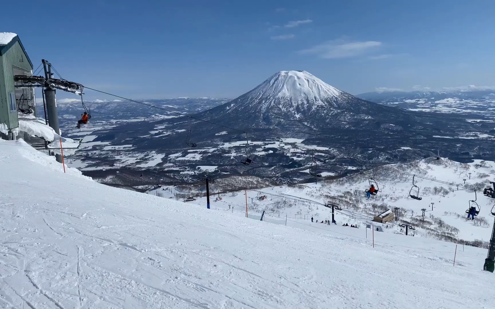 日本山形县滑雪场图片