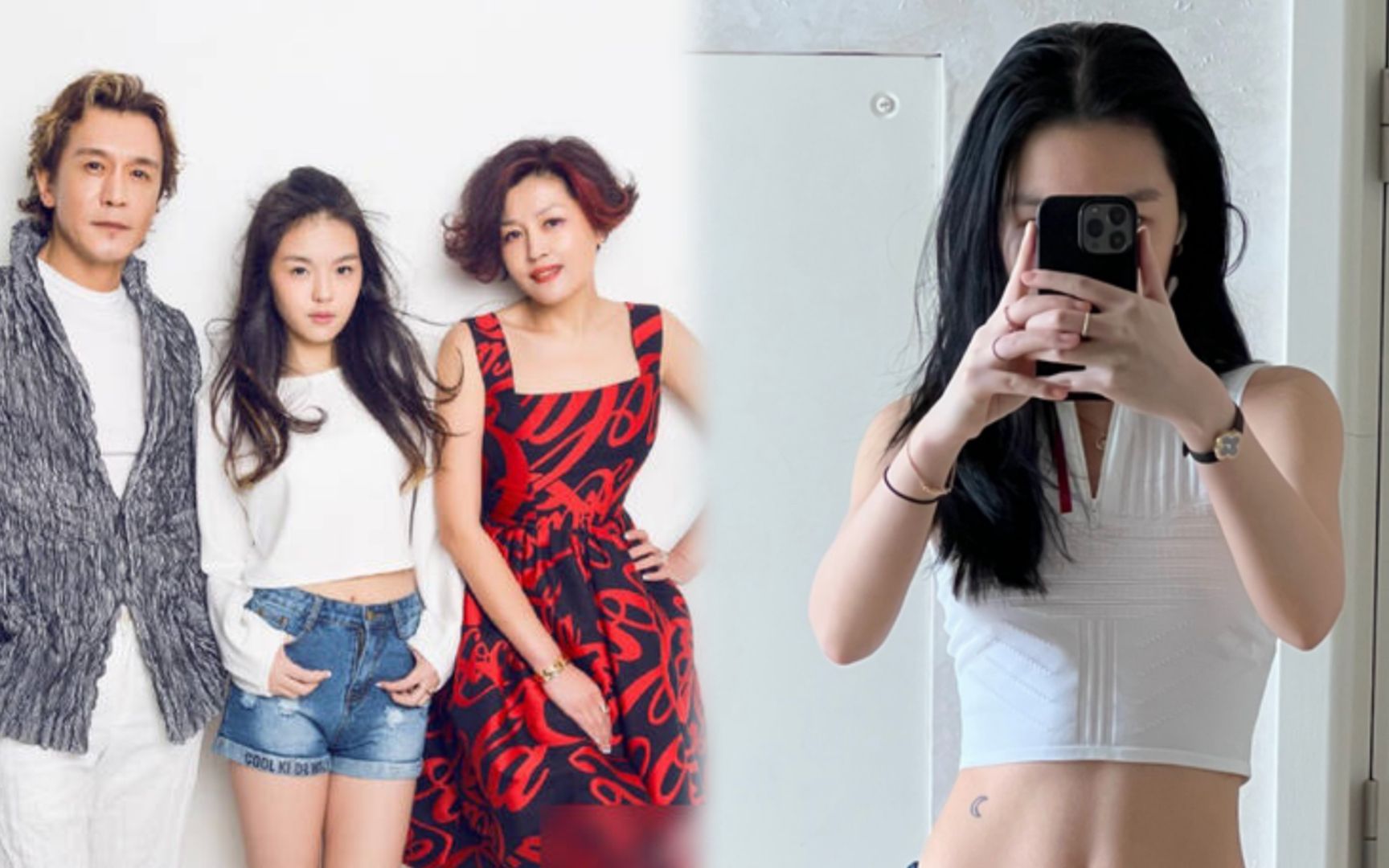 李咏20岁女儿晒美照 法图麦大秀腹肌马甲线 哈文变粉丝赞美女儿