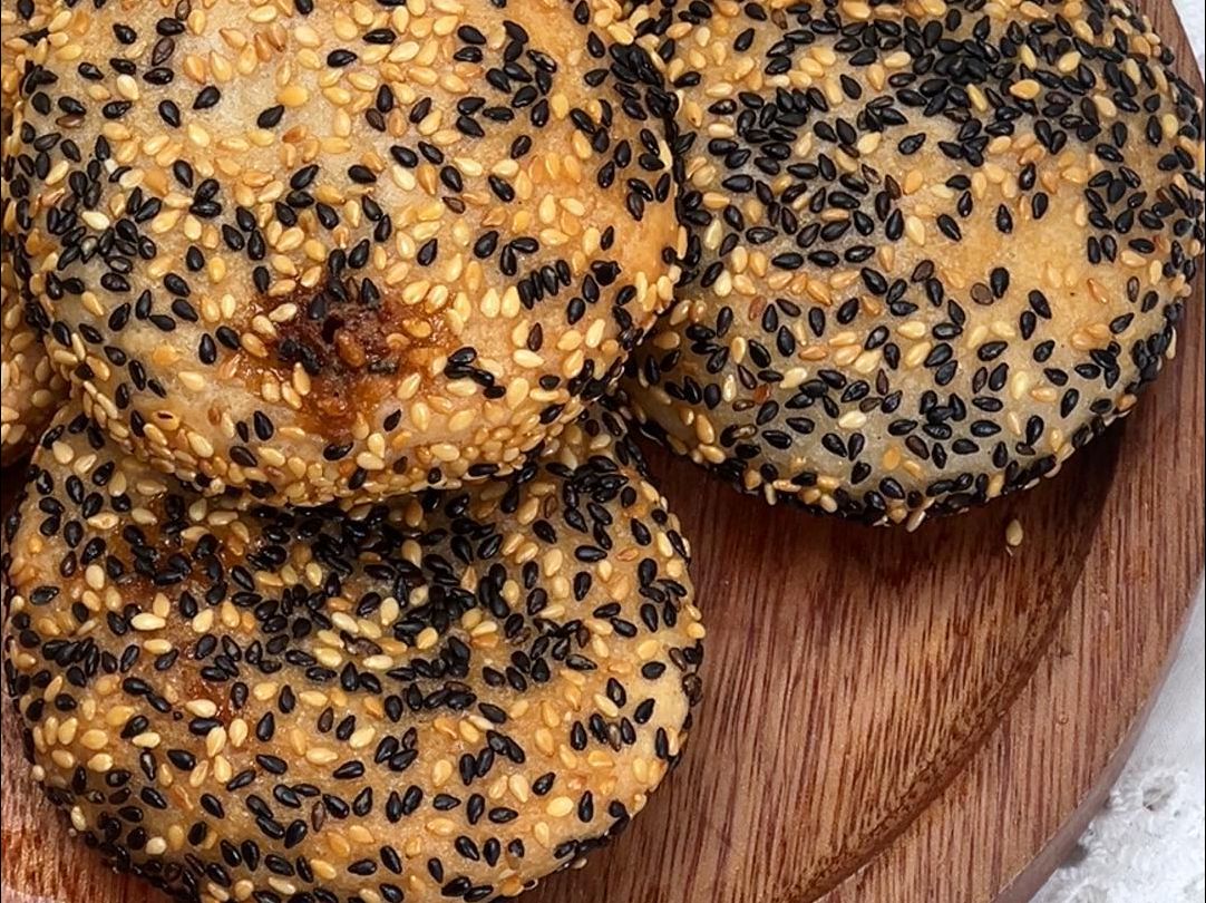 空气炸锅 红糖麻球