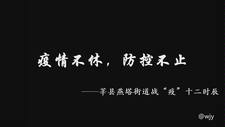 [图]疫情不休，防控不止——莘县燕塔街道战“疫”十二时辰