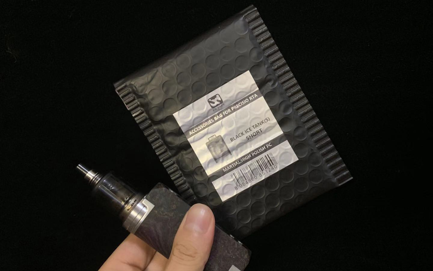 【布鲁斯出品】BD VAPE旗下precisio rta精准雾化器 高抛黑冰仓套件哔哩哔哩bilibili