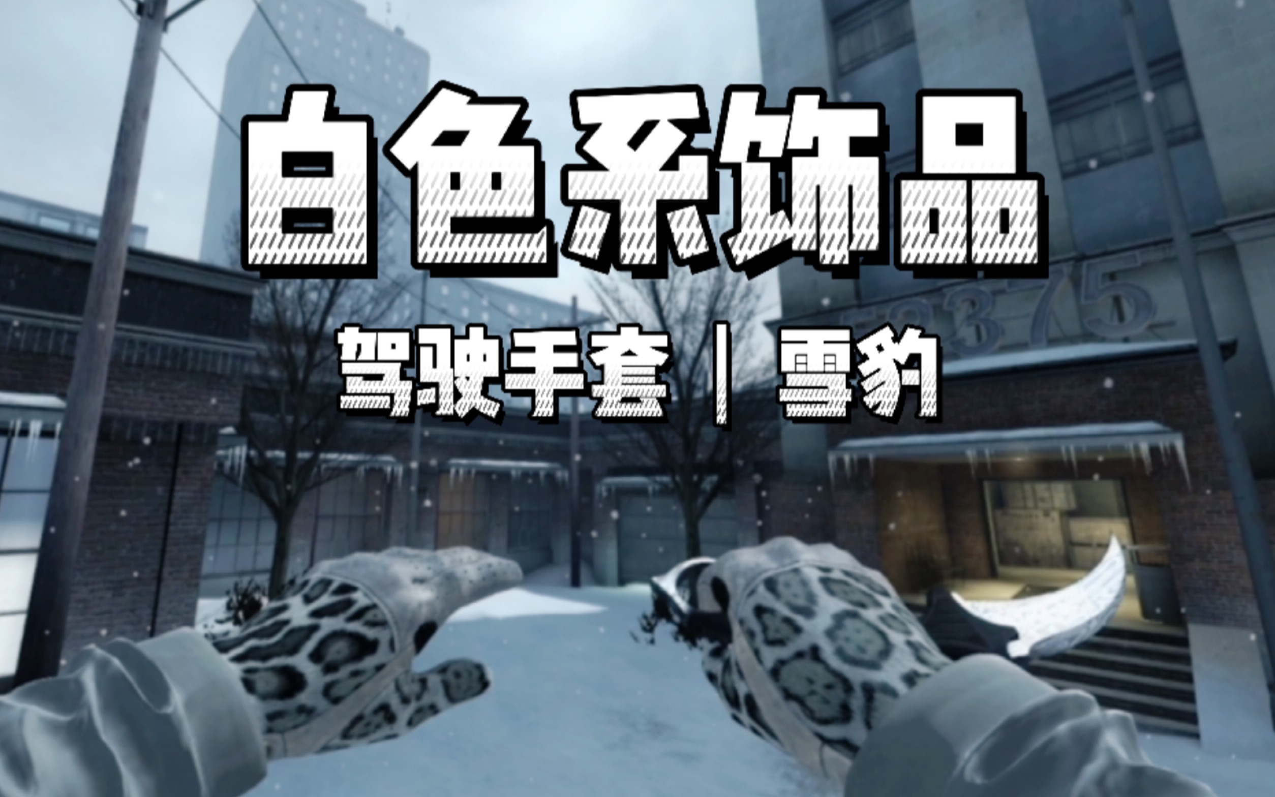 csgo雪豹手套图片