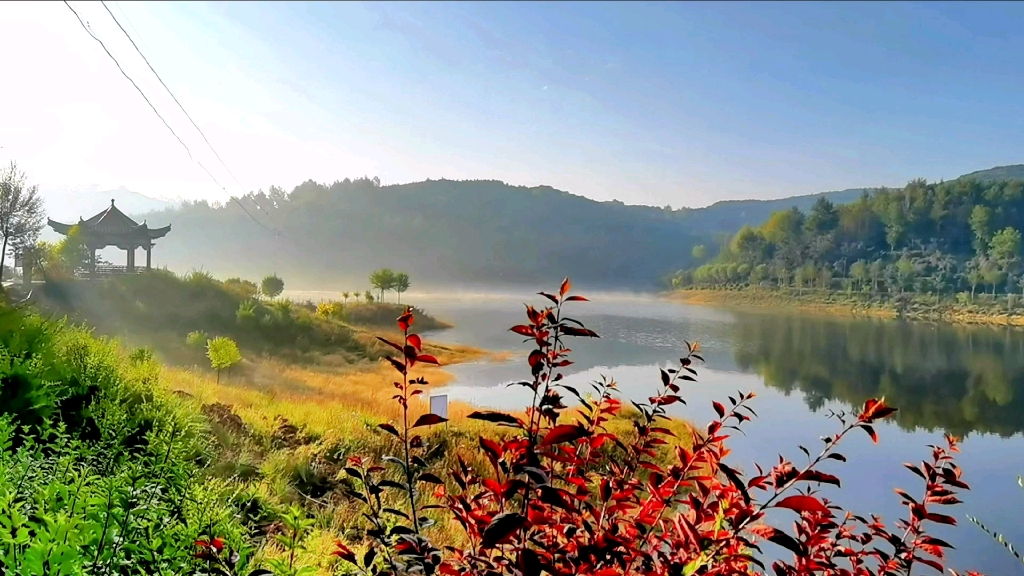 莲花湖秋景_哔哩哔哩_bilibili