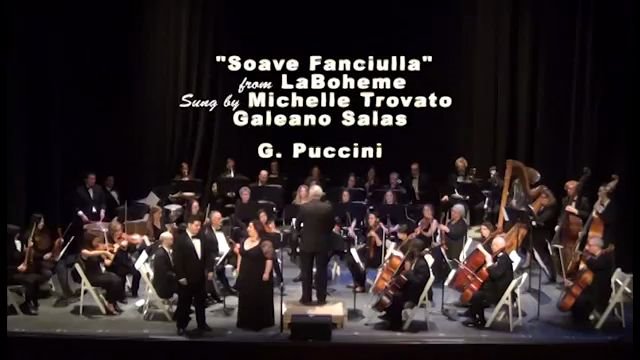 [图]男高音Galeano Salas&女高音Michelle Trovato 哦！可爱的姑娘 O Soave Fanciulla