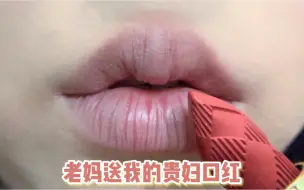 Download Video: 老妈送我的贵妇口红色号