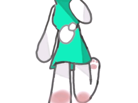 我首先画的腿,后面不知道该怎么画头了⊙﹏⊙所以帮我画一个头