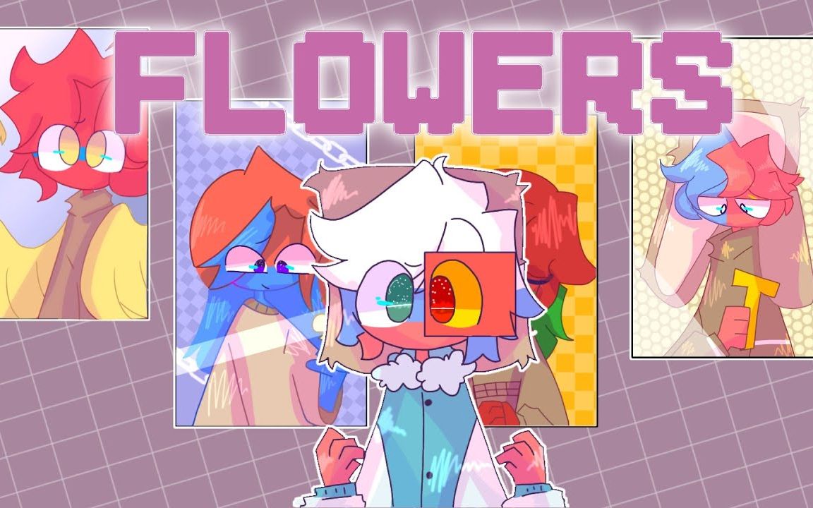 FLOWERS!  MEME  ft  Rusia哔哩哔哩bilibili