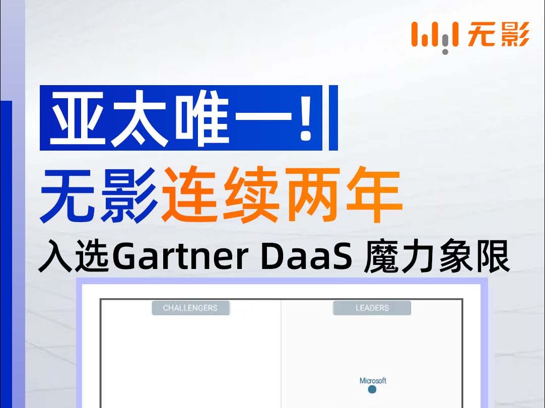 亚太唯一!阿里云无影连续两年Gartner魔力象限上榜,引领DaaS市场,服务可用性高达99.975%!哔哩哔哩bilibili