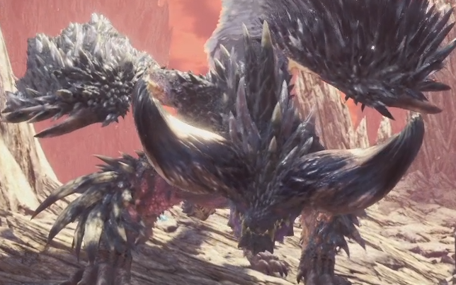 《怪物猎人:世界》冰原dlc之古龙种歼世灭尽龙初见(双刀)