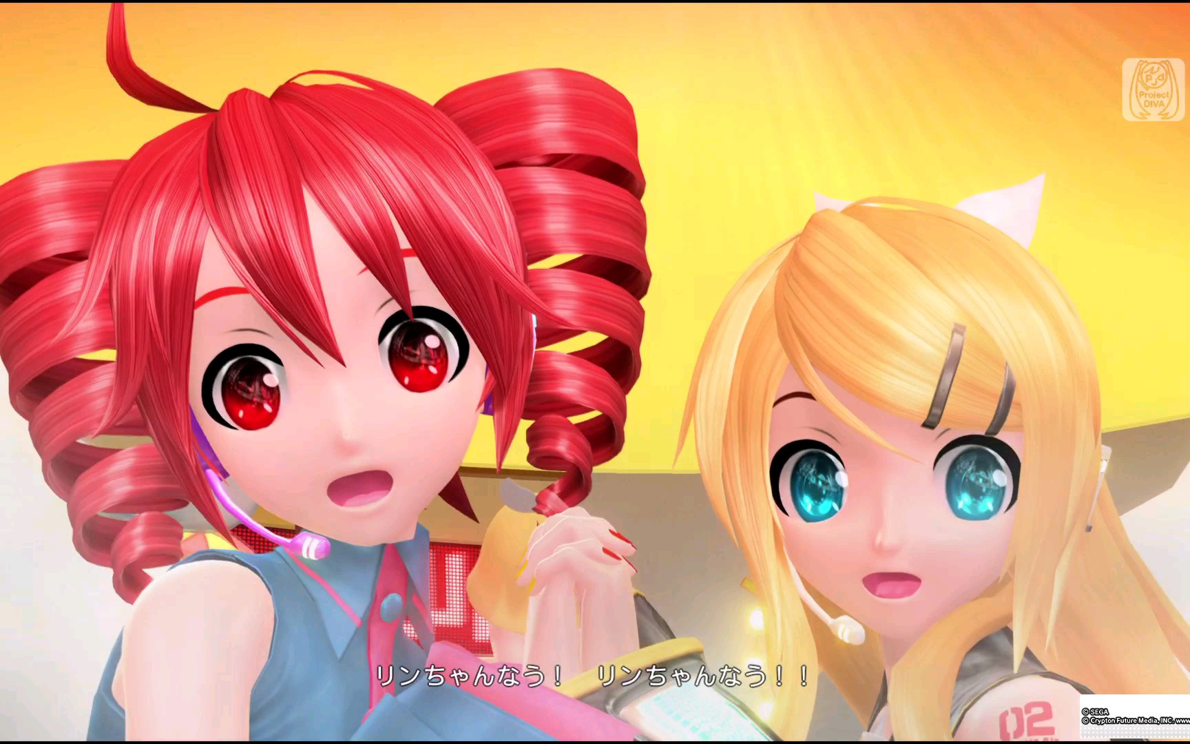 【ps4 pd ft】铃酱now!【重音テト:公式服/镜音リン:未来风格】pv