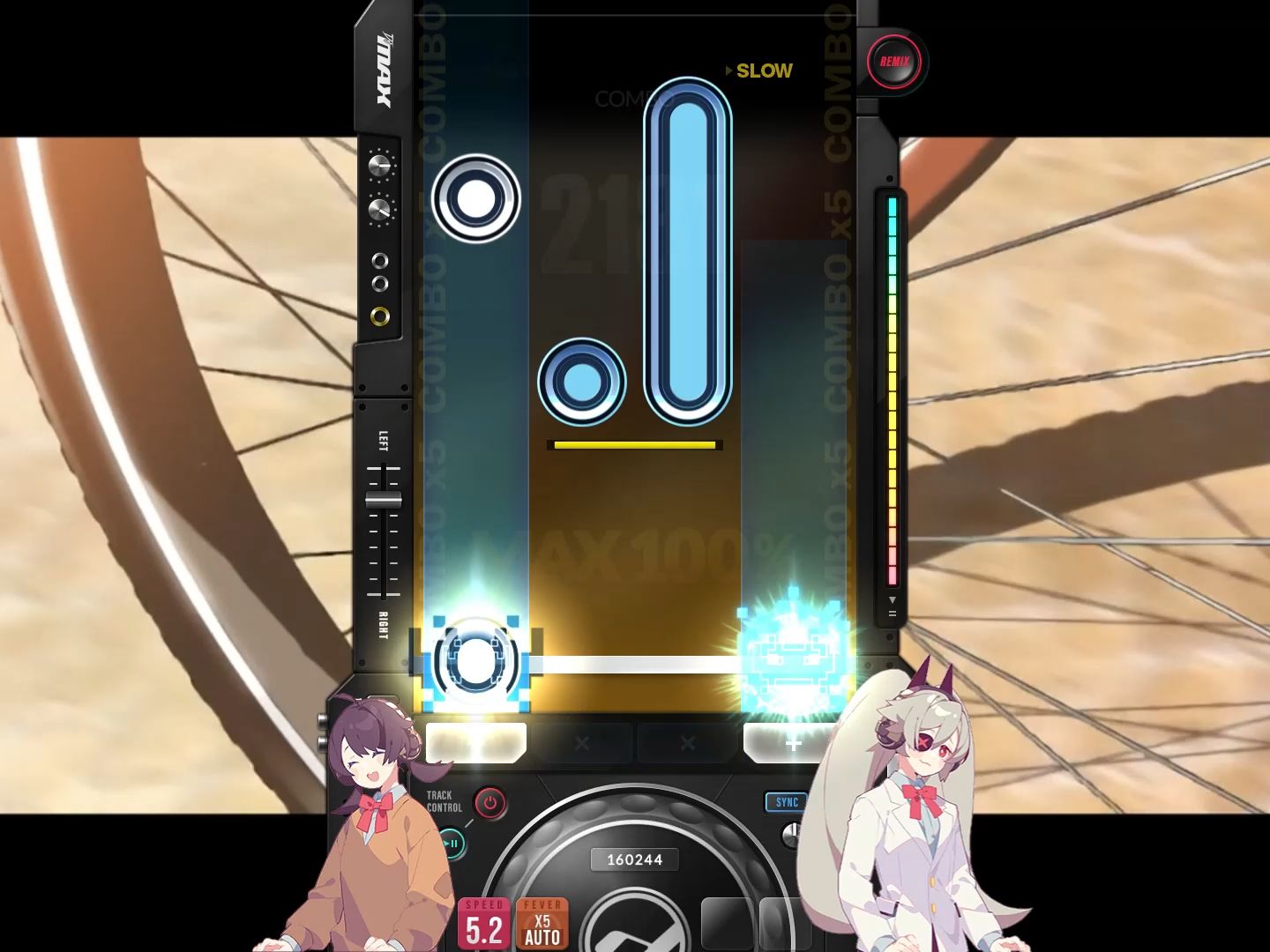 【djmax】ask to wind ~live mix~ 4b mx 99.19 自查