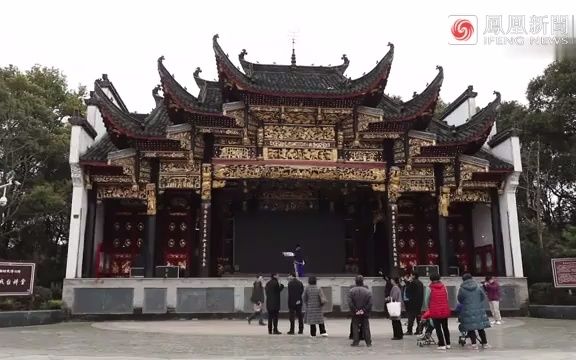 [图]文化大观园·江西乐平古戏台08宫廷戏流传到民间后，万年台戏台也被人们建造了出来