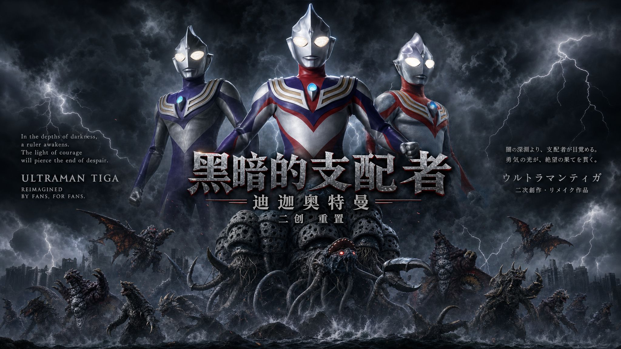 迪迦奥特曼30周年二创作品全集篇