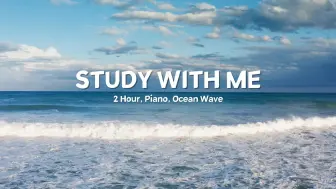 Descargar video: 【UNI】Study With Me｜在韩国学习2H｜海边学习｜实时学习｜钢琴曲+海浪声白噪音｜番茄工作法50+10｜UNI Study In Seoul