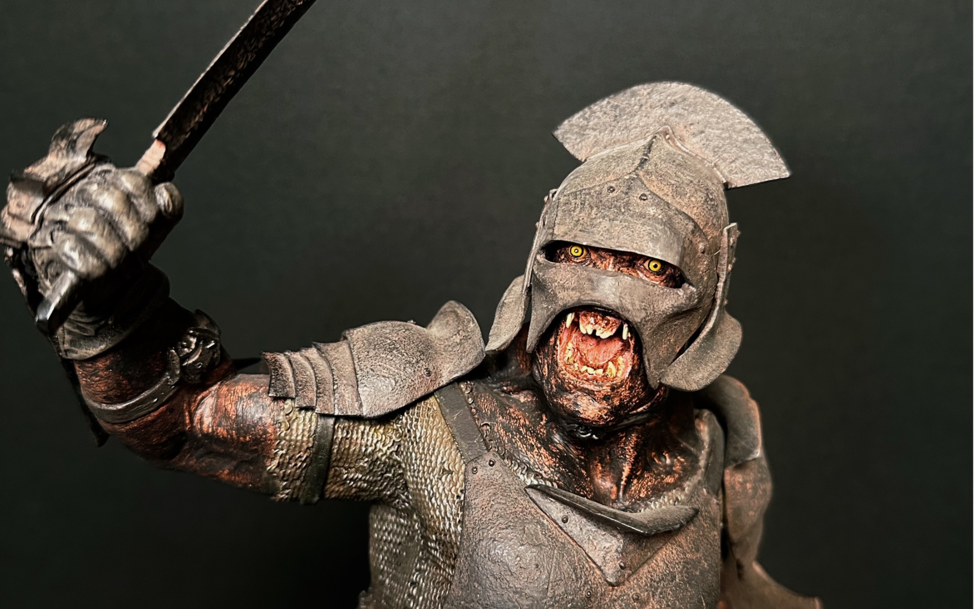 weta强兽人 指环王雕像开箱-mkk不吃香菜-mkk不吃香菜-哔哩哔哩视频