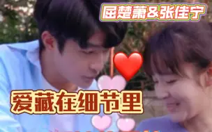 Descargar video: ｜萧张｜【屈楚萧&张佳宁】“爱藏在细节里”