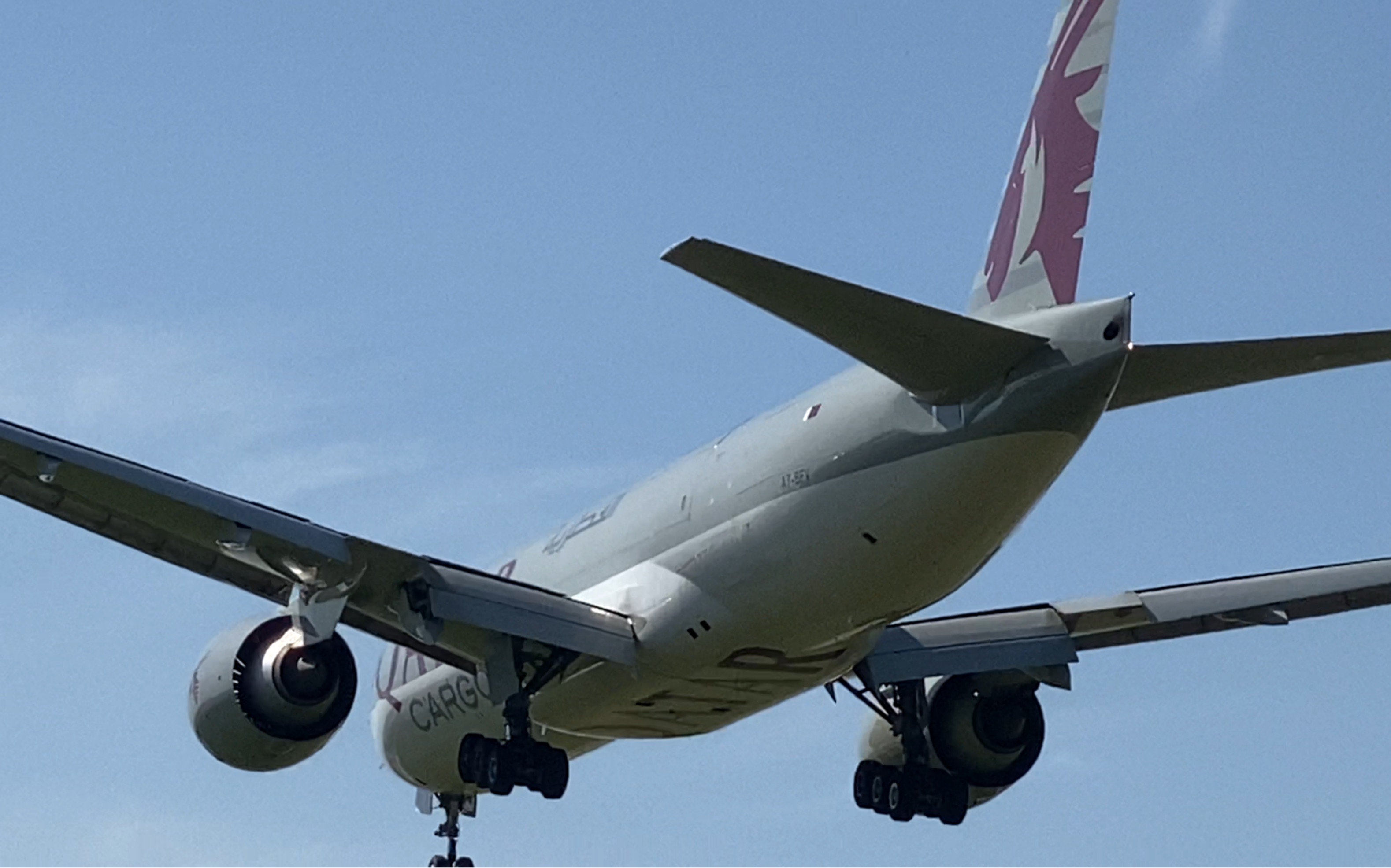 卡塔尔航空波音777货机