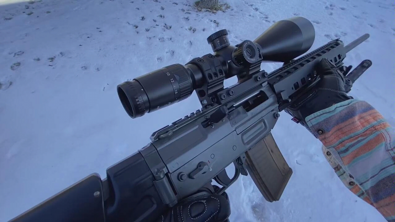 投币支持纯射步枪瑞士半自动狙击步枪sg550