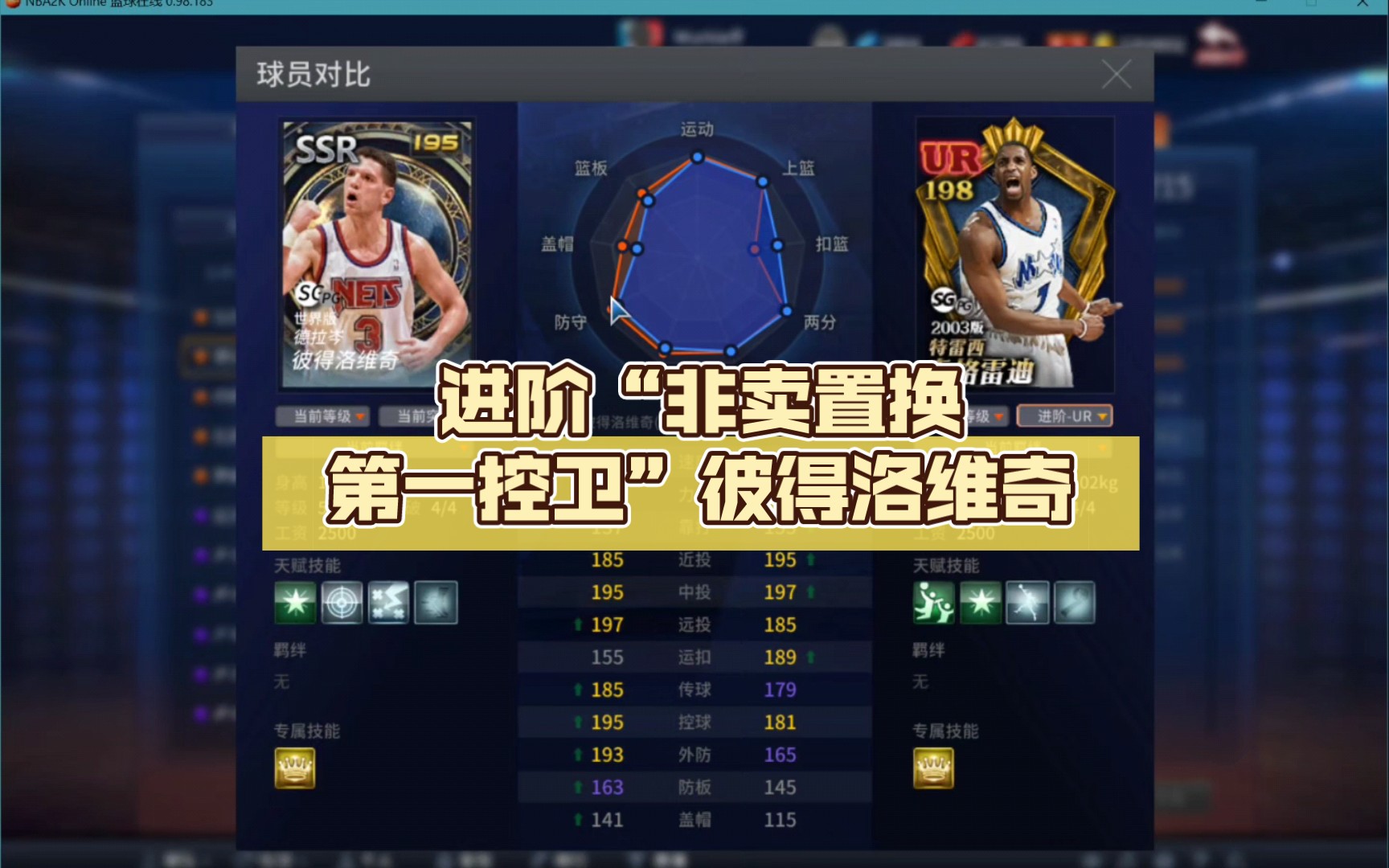 NBA2K|进阶“非卖置换第一控卫”彼得洛维奇哔哩哔哩bilibili游戏集锦