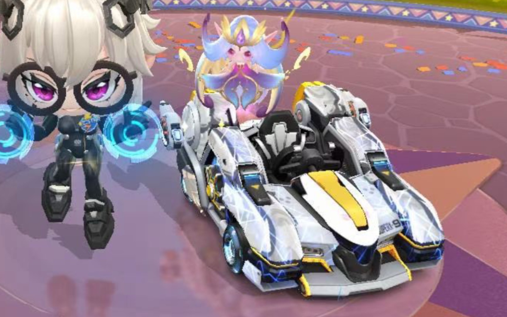 《跑跑卡丁车手游》棉花糖x9-大量贴膜合集!