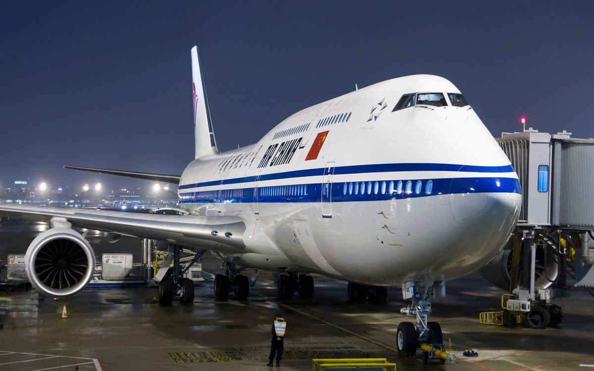 中国国航波音747