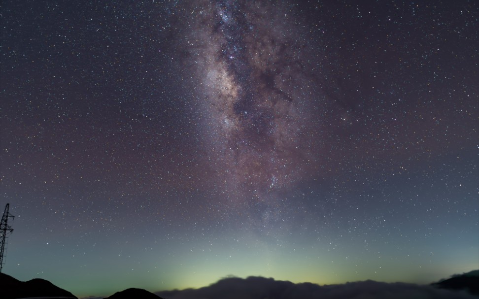 [星空延时]sonya6000  永定九十九岽银河延时