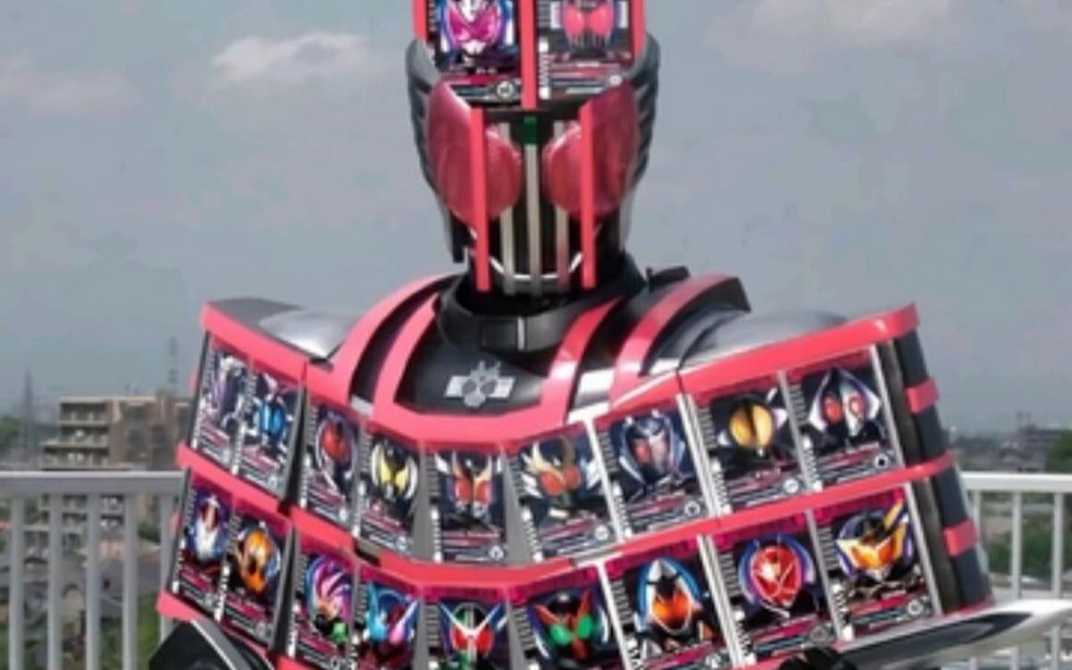 假面骑士decade神主牌形态列祖列宗帅气必杀合集