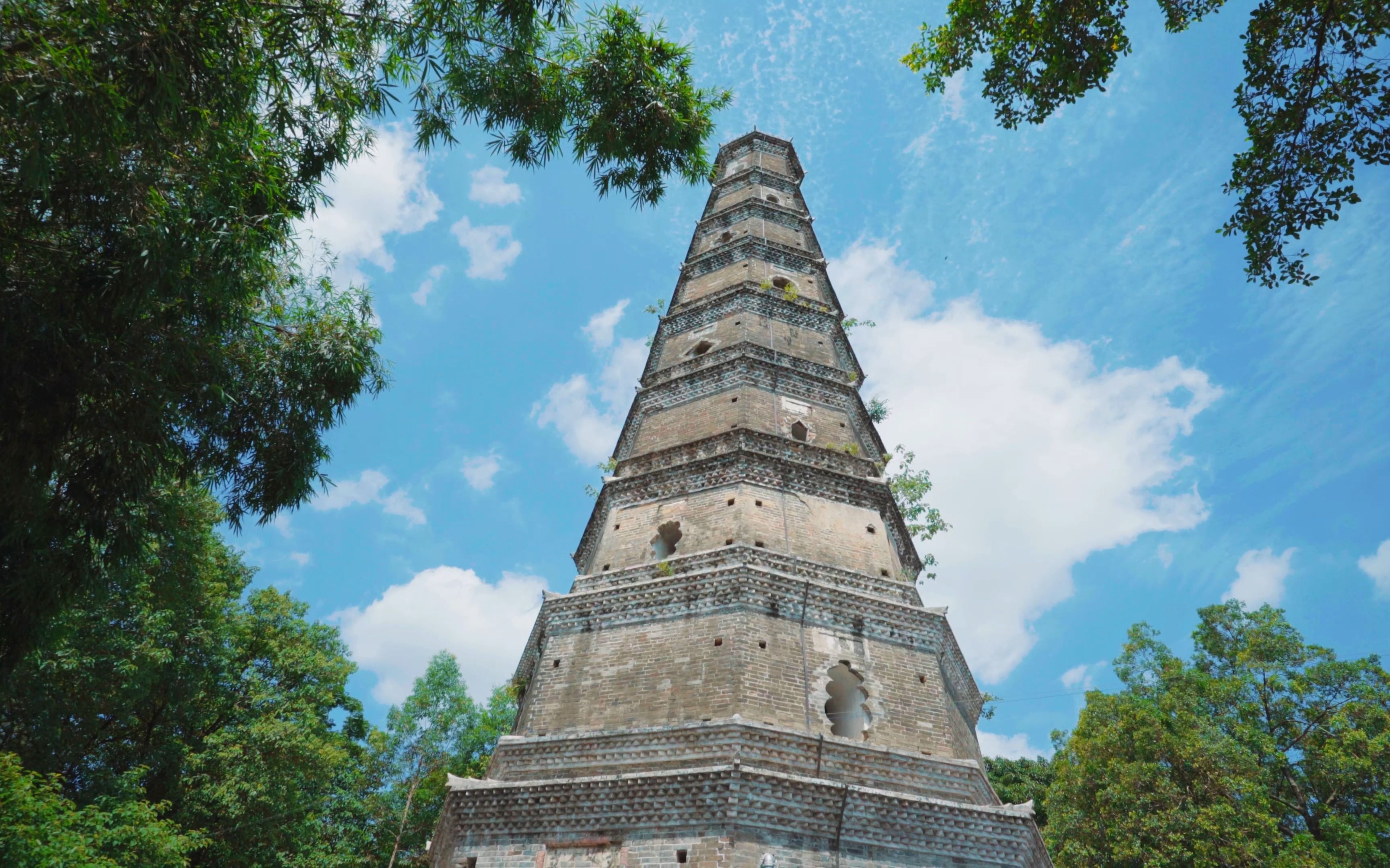 撮土为山陪地脉 引人成事补天功——漪澜塔(又名安澜塔)