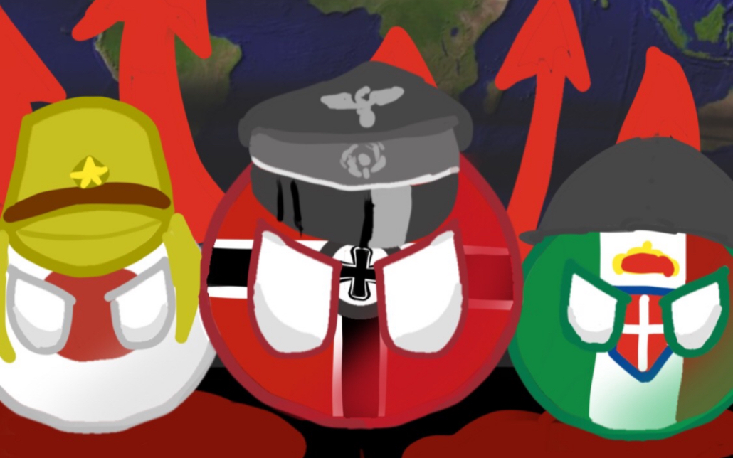 【波兰球】轴心三国绘画过程