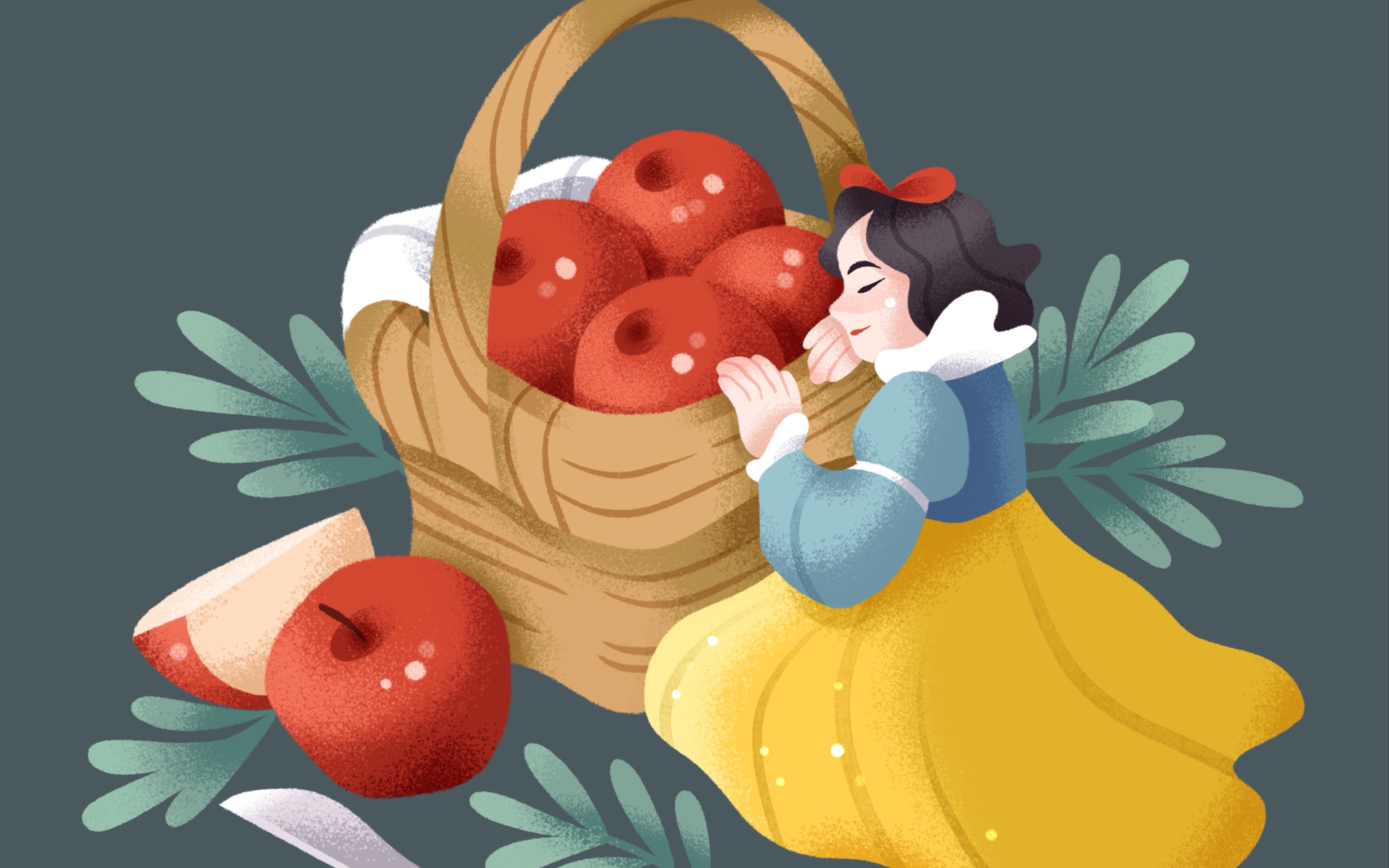 【ipad绘画】procreate-一起来画白雪公主吧_哔哩哔哩 (゜-゜)つロ