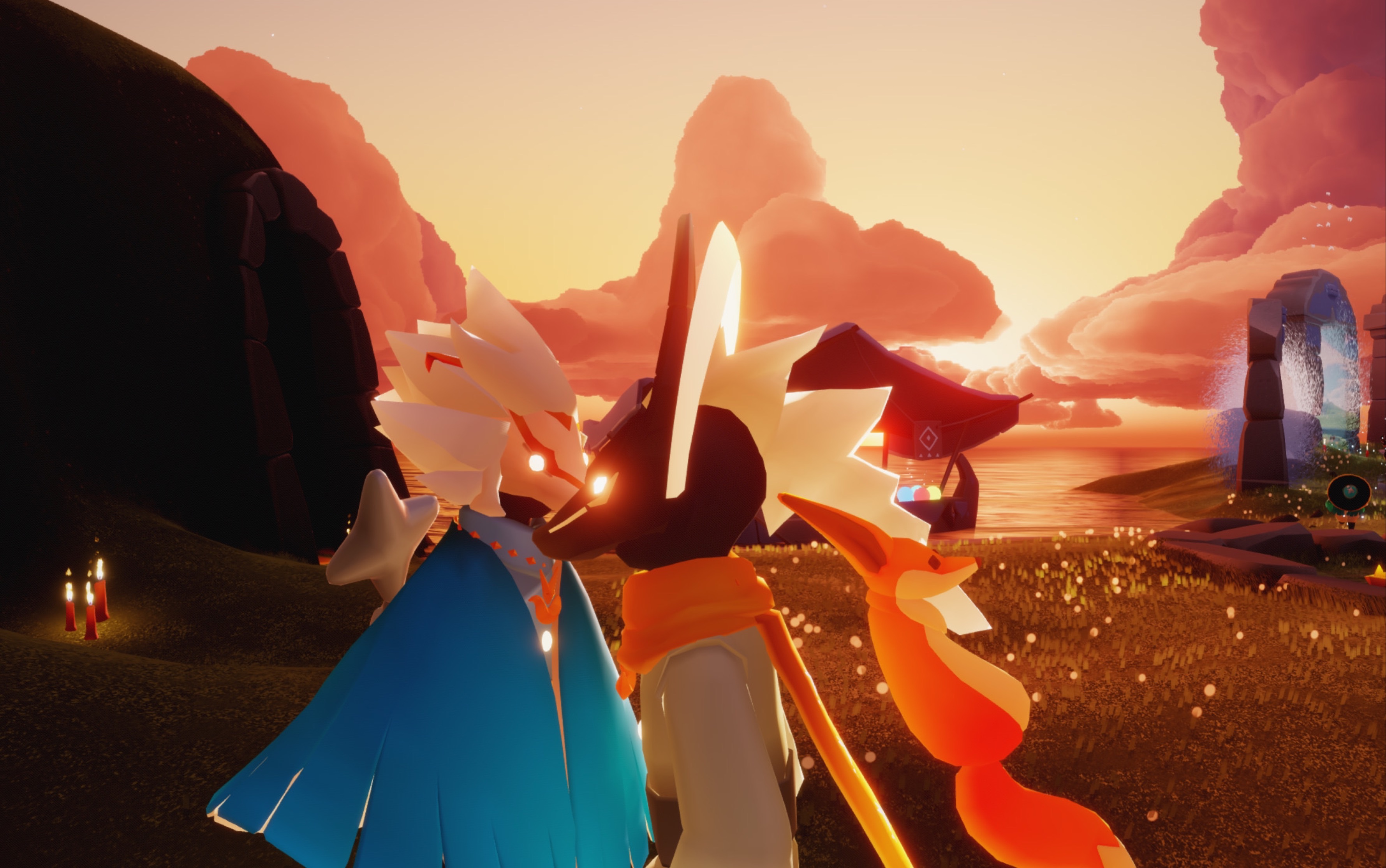 【光遇】为什么大佬都喜欢往墓土扔小孩?