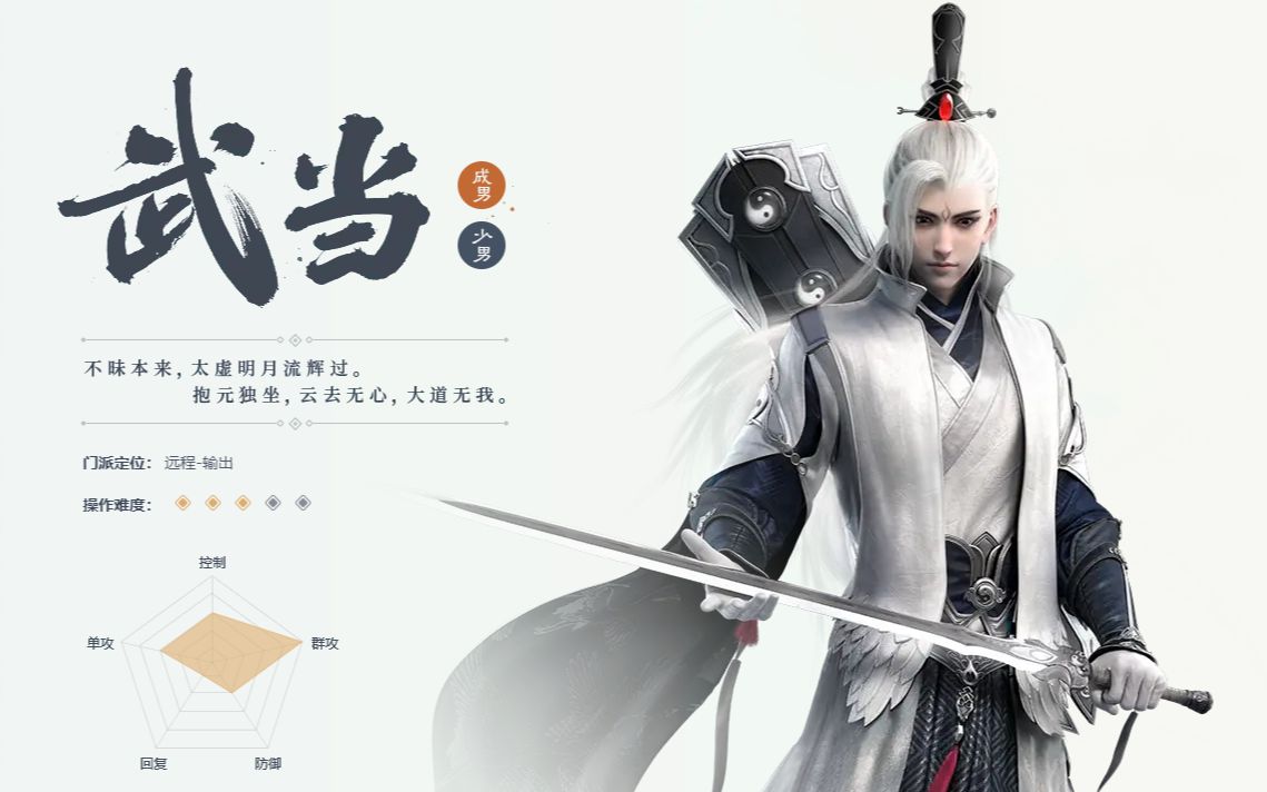 [图]一梦江湖手游 原楚留香手游 武当门派背景设定