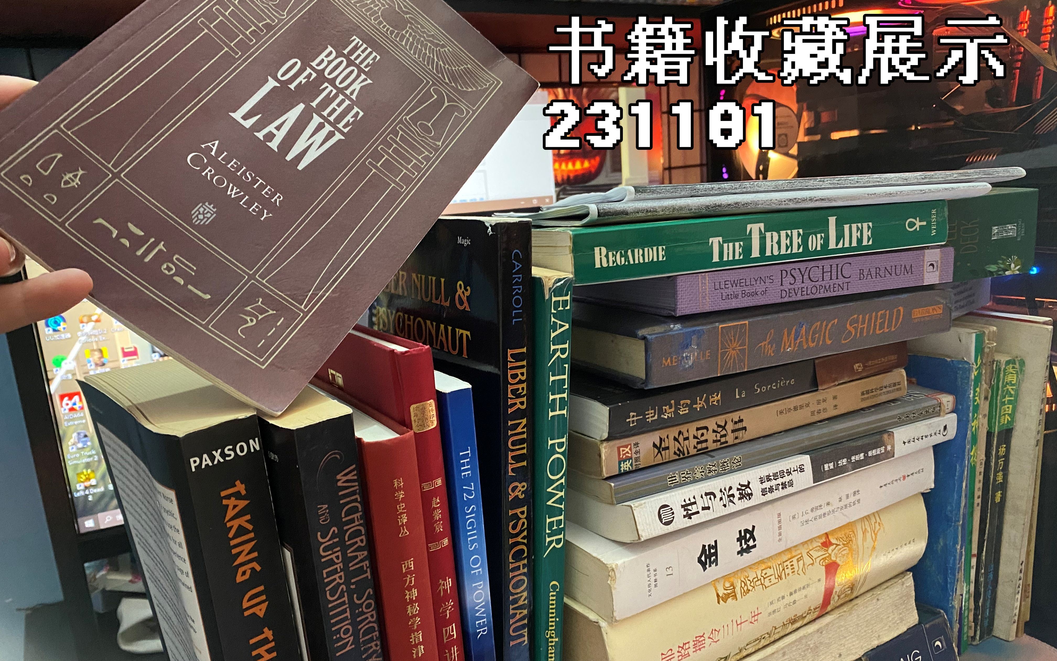 [书籍收藏展示] 一些神秘学和玄学相关的书籍哔哩哔哩bilibili