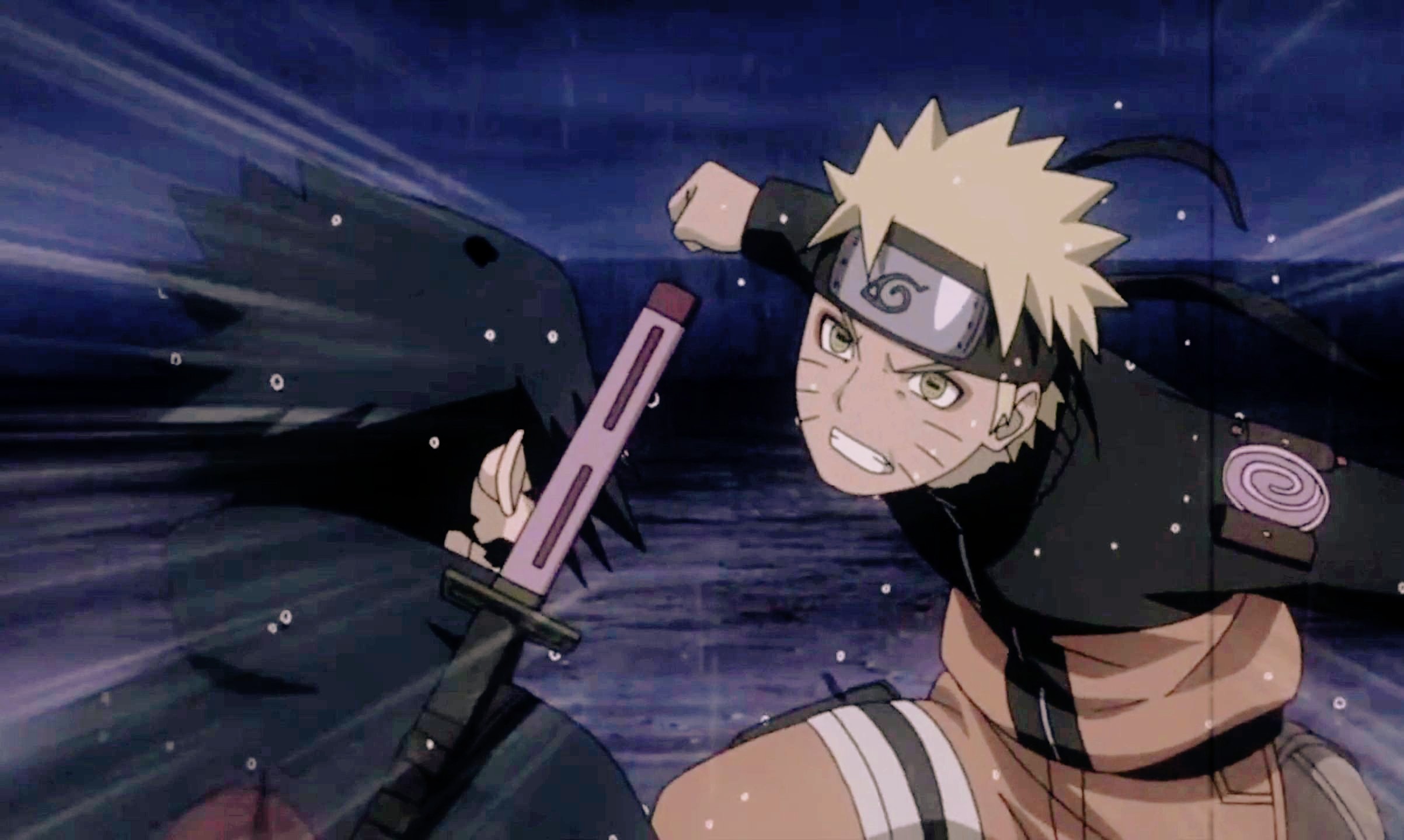 仙人模式鸣人vs咒印佐助,不同于原著的决战【火影忍者】